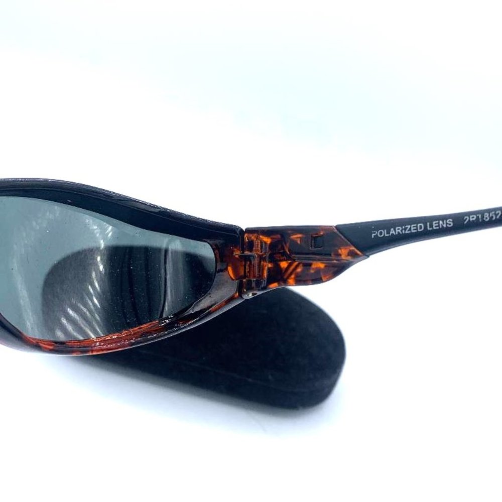 POLAR OPTICS shell Brown Frame Polarized Lenses - Picture 5 of 5
